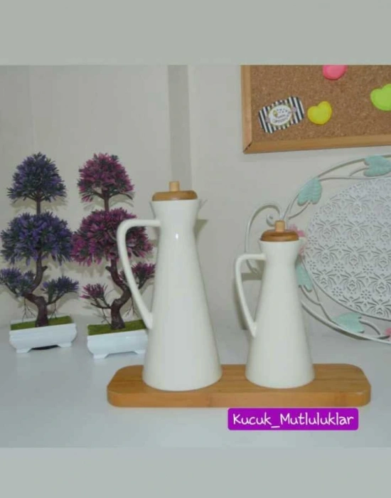 2LI PORSELEN BAMBU KAPAK YAGDANLIK