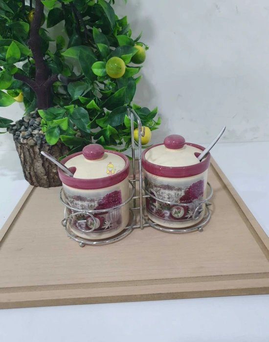 2li Standlı Baharatlık