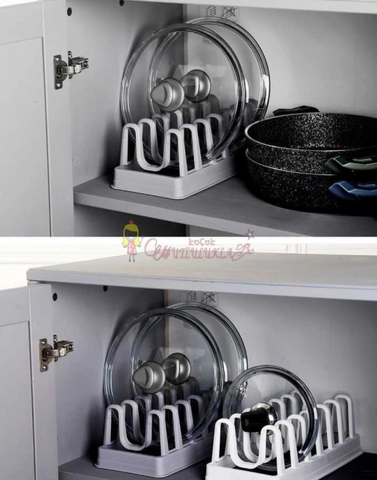 2li Tencere Kapak Düzenleyici Organizer