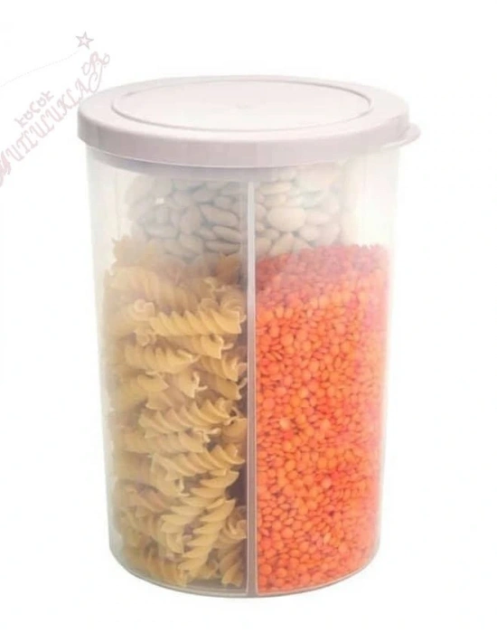 3 BÖLMELİ SAKLAMA KABI