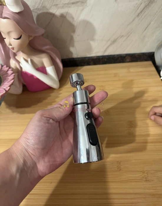 3 Fonksiyonlu Metalik Musluk Başlığı