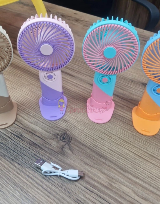 3 kademeli Fan Soğutucu Mini Vantilatör Serinletici Taşınabilir Şarjlı Masa Üstü Sessiz Standlı
