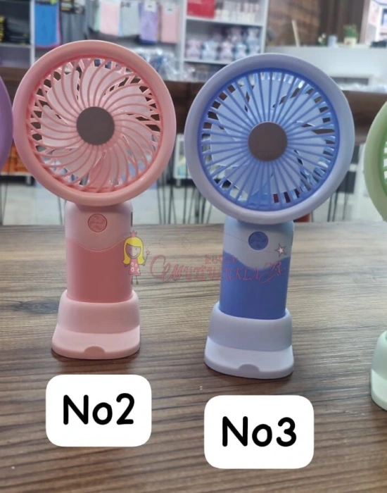 3 kademeli Fan Soğutucu Mini Vantilatör Serinletici Taşınabilir Şarjlı Masa Üstü Sessiz Standlı
