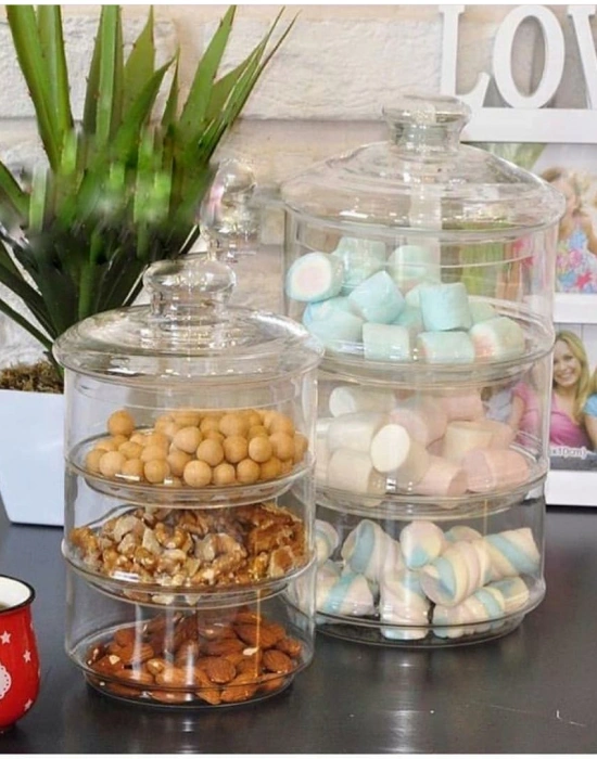 3 KATLI CAM SAKLAMA KABI ORTA BOY