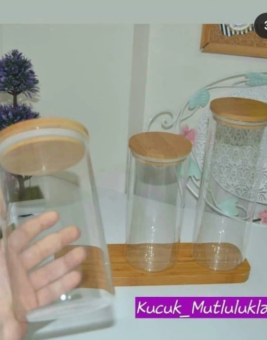 3 LÜ BAMBU SAKLAMA KABI