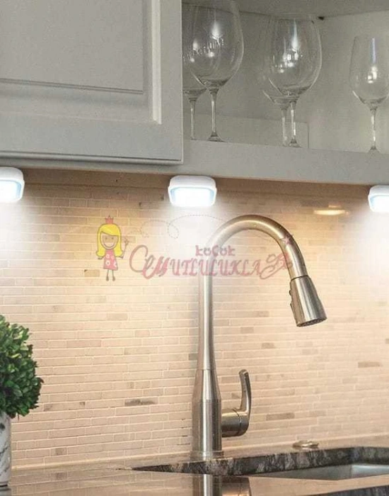 3lü Kablosuz Kumandalı LED Spot 