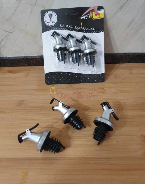 3lü Kapaklı Şişe Tıpası
