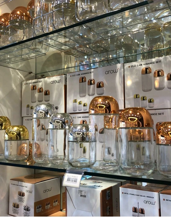 3LU ERZAK KAVANOZU GOLD