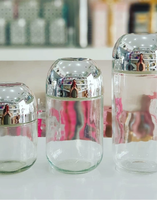 3LU ERZAK KAVANOZU GÜMÜŞ