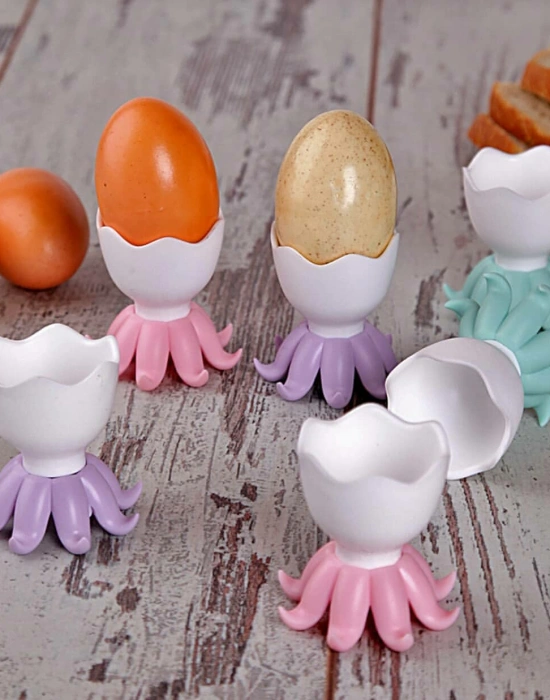 3LÜ RENKLİ AHTAPOT YUMURTALIK