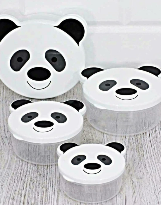 4LÜ HAYVAN FİGÜRLÜ SAKLAMA KABI