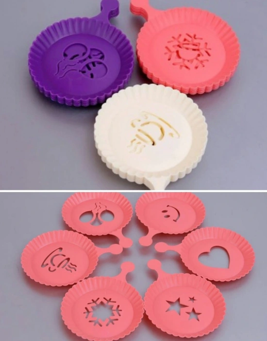 4 LÜ PASTA SÜSLEME ŞABLONU