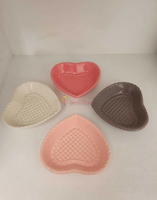 4lü Kalp Çerezlik Sunumluk