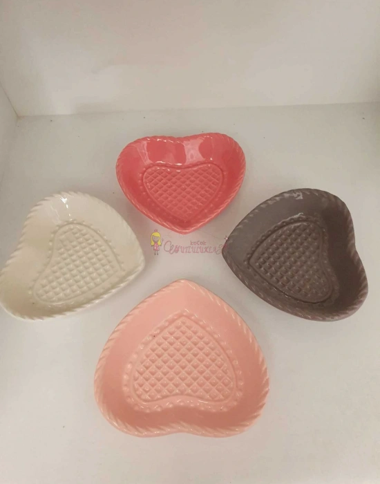 4lü Kalp Çerezlik Sunumluk