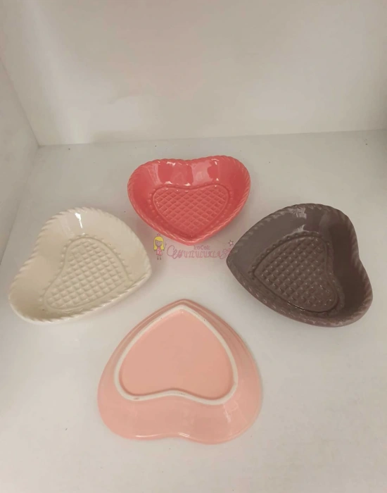 4lü Kalp Çerezlik Sunumluk