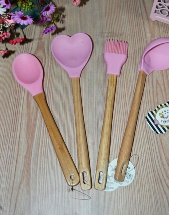 4LU SİLİKON KAŞIK SET