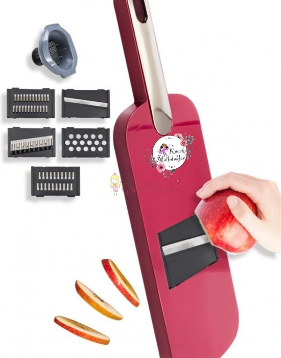 5 Başlıklı Meyve Sebze Dilimleyici