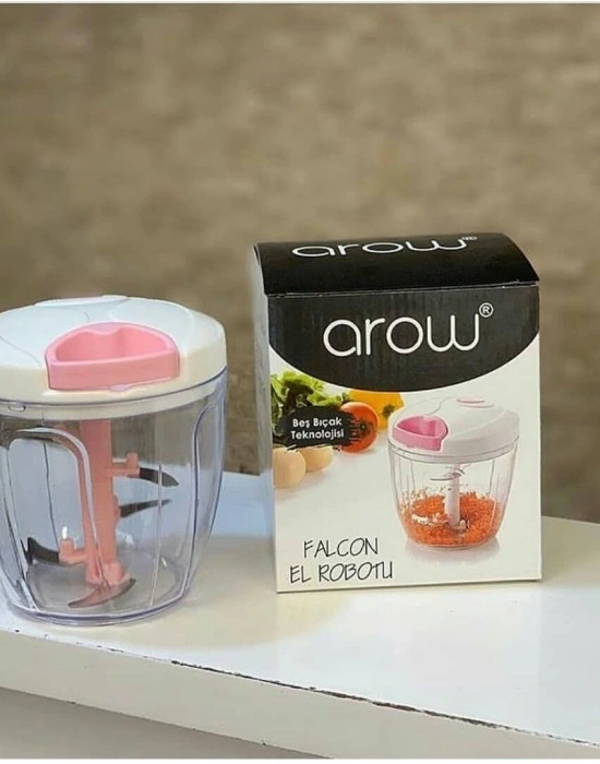 5 BIÇAKLI SEBZE DOĞRAYICI İPLİ RONDO HIZLI DOĞRAYICI BÜYÜK BOY