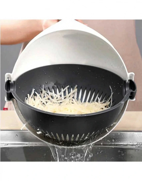 5 Fonksiyonlu Dönen Süzgeç Rende Doğrayıcı