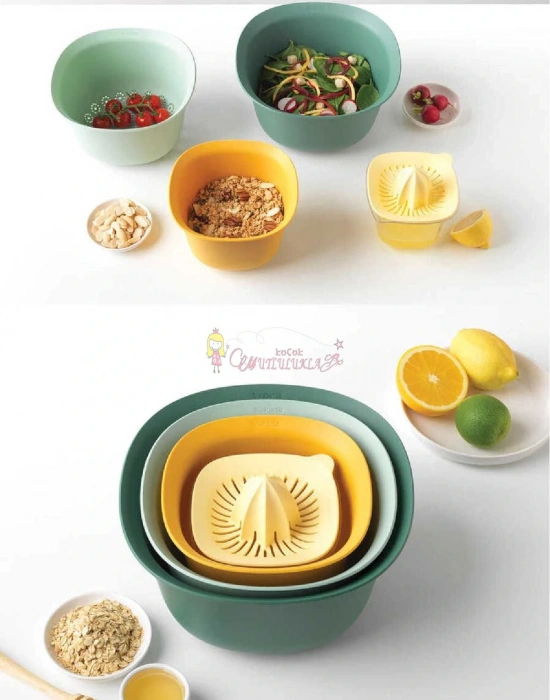 5li Chef Karıştırma Kasesi Ve Süzgeç Set