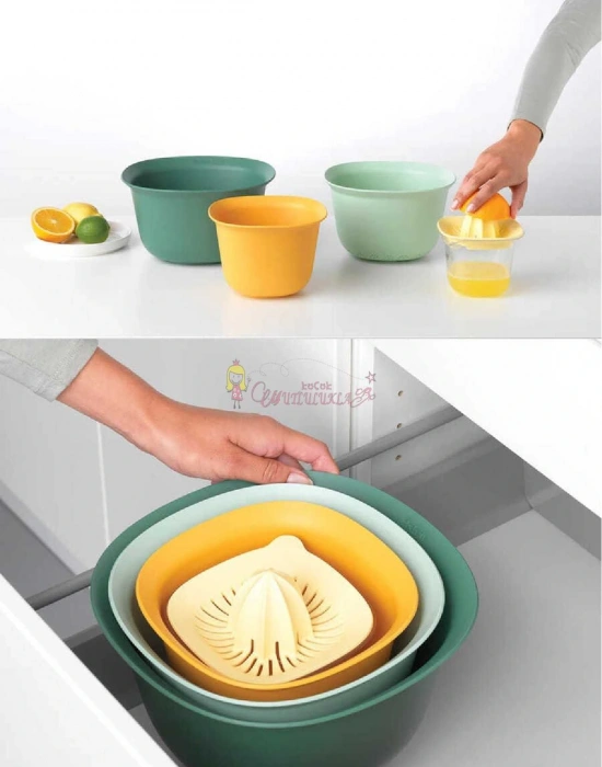 5li Chef Karıştırma Kasesi Ve Süzgeç Set