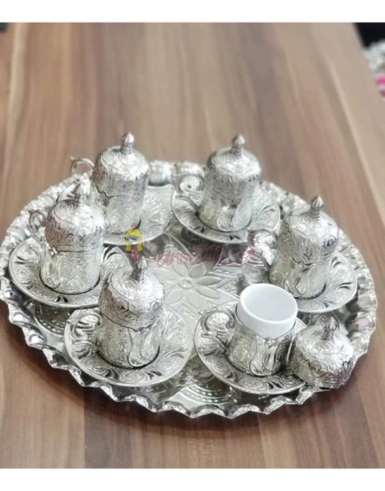 6 KİŞİLİK OSMANLI KAHVE TAKIMI