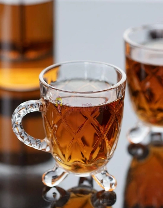 6lı AYAKLI ÇAY FİNCANI