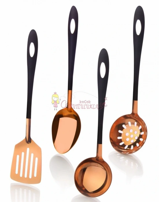 6 Parça Rose Gold Servis Seti