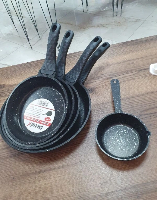 Hamarat 5Li Döküm Tek Kulp Tava