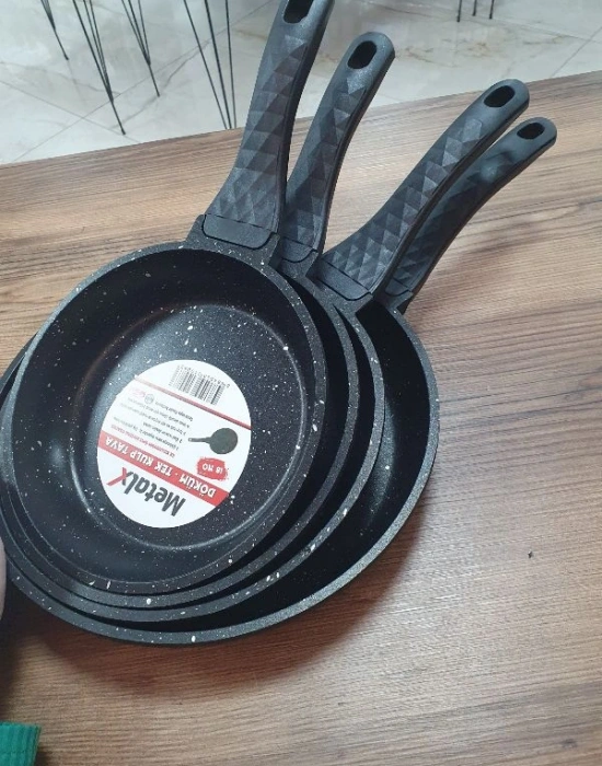 Hamarat 5Li Döküm Tek Kulp Tava