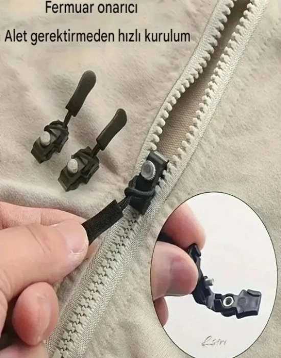 Üçlü Fermuar Tamirkiti