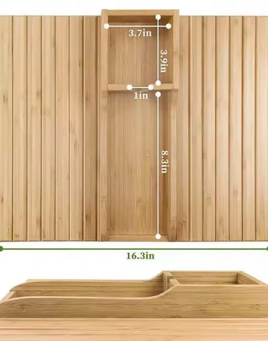 Bambu Yan Koltuk Sehpası