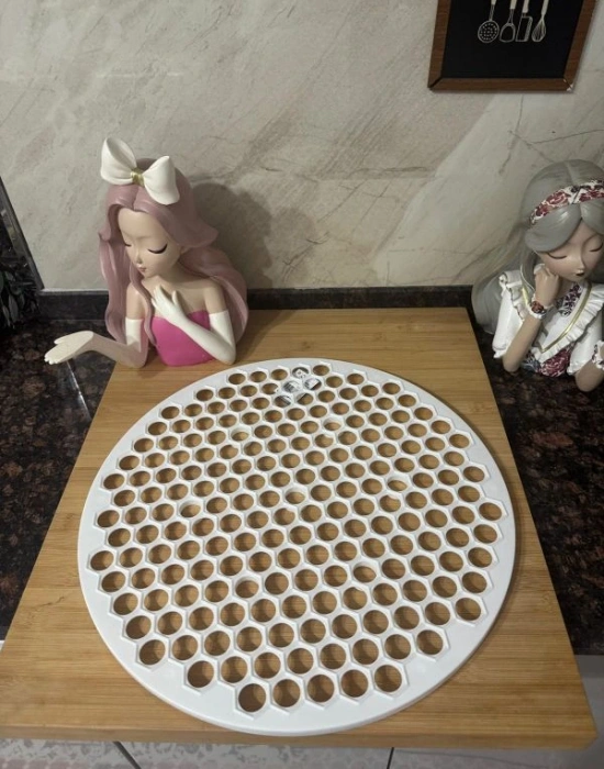 Pratik Büyük Boy Mantı Kalıbı Mantımatik