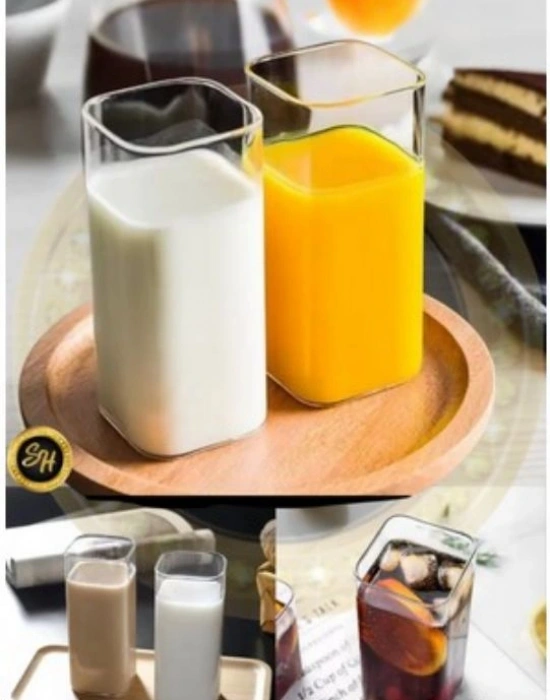 Dikdörtgen Kare Bardak 350Ml