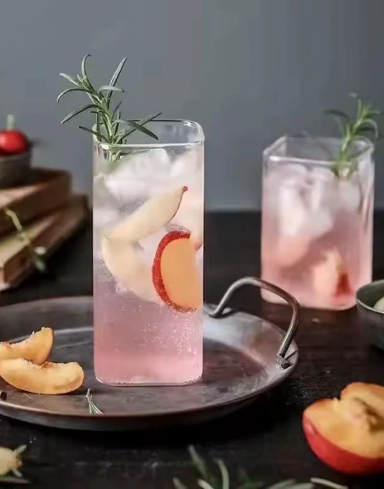 Dikdörtgen Kare Bardak 350Ml