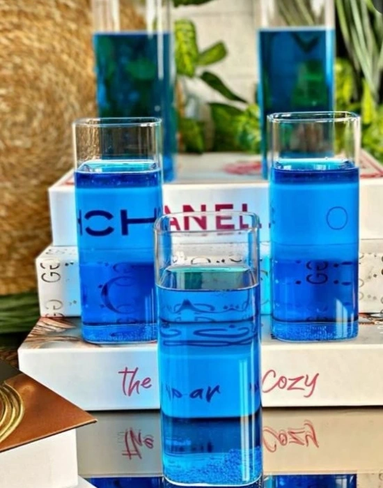 Dikdörtgen Kare Bardak 350Ml