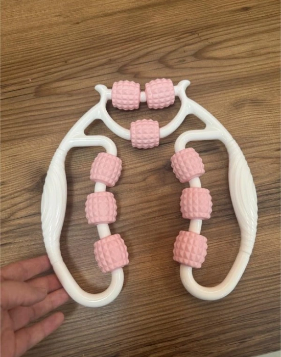 Kas Gevşetici Masaj Aletı Selulit 9 Tekerlı Bacak Masaj Aleti