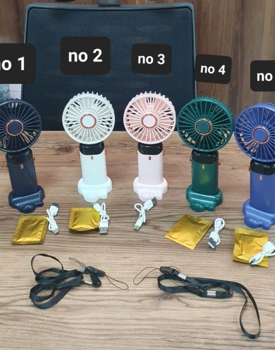 Dijital 5 Kademelı El Fanı Vantilator