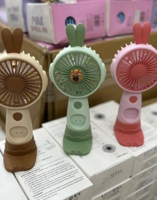 Tavşan Model Dijital El Fanı Vantilatör