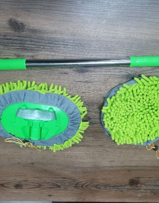 Araba Fırçası Teleskopık Sap Yeşil