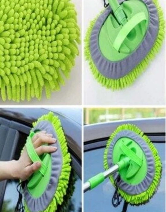 Araba Fırçası Teleskopık Sap Yeşil