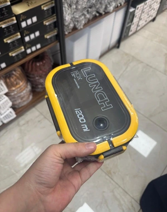 Lunch Box  Yeni 6 Bölmelı Beslenme Kabı Lacıvert