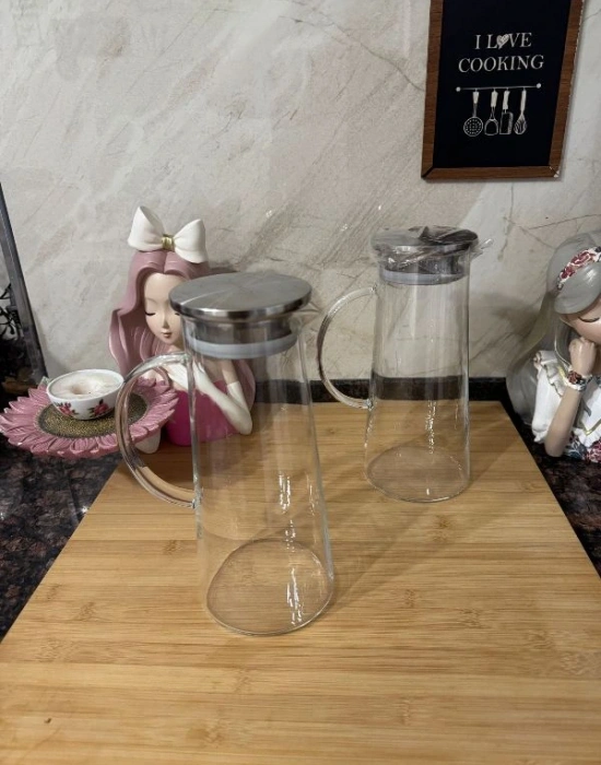 Cam Uzun Sürahı Demırhan 1.5 Litre