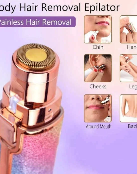 Simli 2İn 1 Kalem Şekilli Kıl Tüy Alma Kaş Düzeltme Cihazı Şarjlı