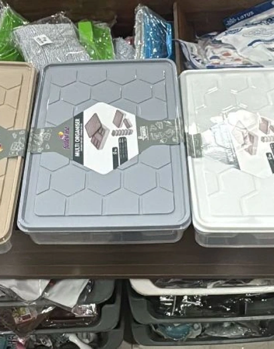 16 Parça Kapaklı Kahvaltılık Beyaz