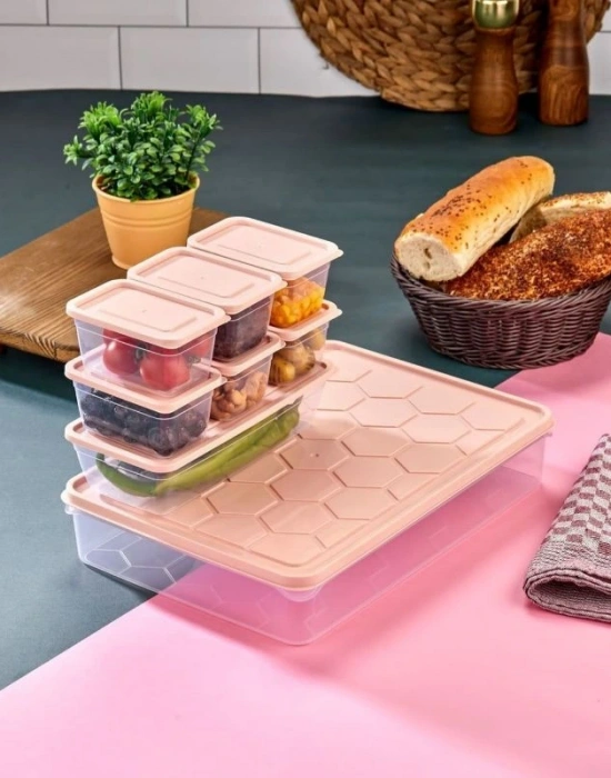 16 Parça Kapaklı Kahvaltılık Beyaz