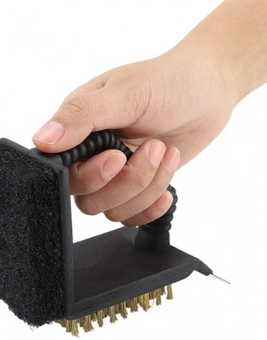 3İn1 Izgara Temizleme Fırçası