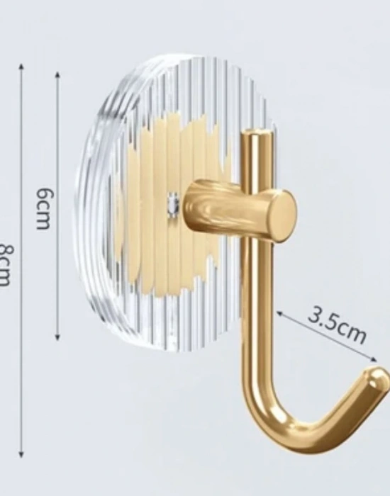 Mika Kristal Askı Gold