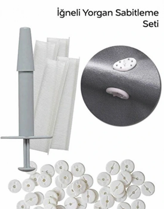 Enjektörlü Nevresim Sabitleyici Kılçık