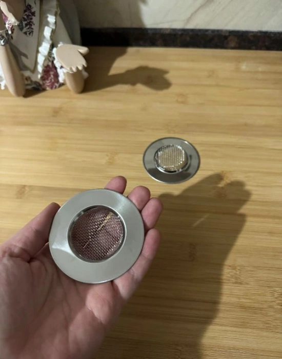 Metal Paslanmaz Çelik Lavabo Süzgeci